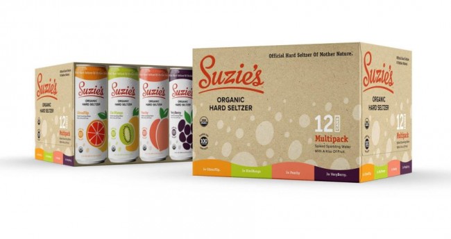 Organic Hard Seltzer Variety Pack - 12 pack