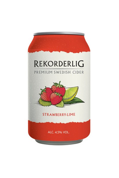 Rekorderlig Cider - Strawberry Lime - Wayne Bottle King