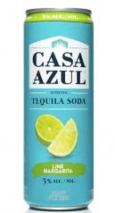 Casa Azul - Lime Margarita Tequila Soda (4 pack 12oz cans) (4 pack 12oz cans)