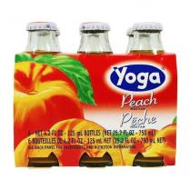 Yoga Peach Nectar 6pk 911752 (6 pack cans) (6 pack cans)