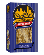New York All Natural Flatbreads - Everything - 5 Oz. 0