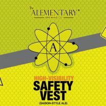 Alementary Brewing - High Visibility Safety Vest (4 pack 16oz cans) (4 pack 16oz cans)