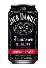 Jack Daniel's - Tennessee Whisky & Cola (4 pack 12oz cans) (4 pack 12oz cans)